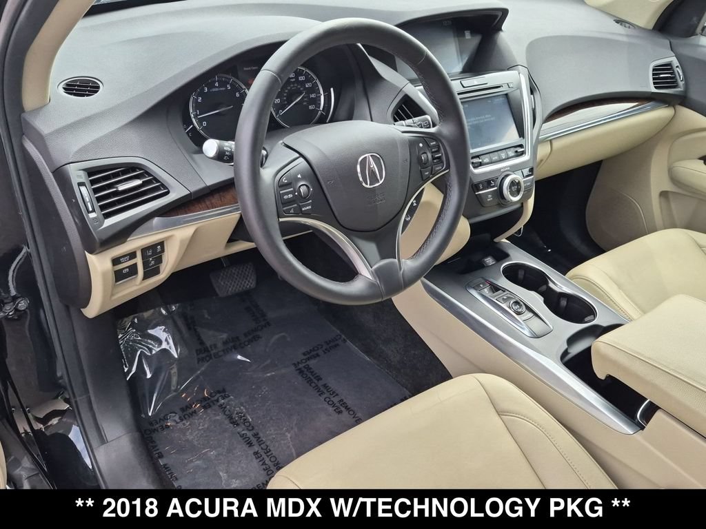 Used 2018 Acura MDX w/ Technology Package AWD/4WD image 2