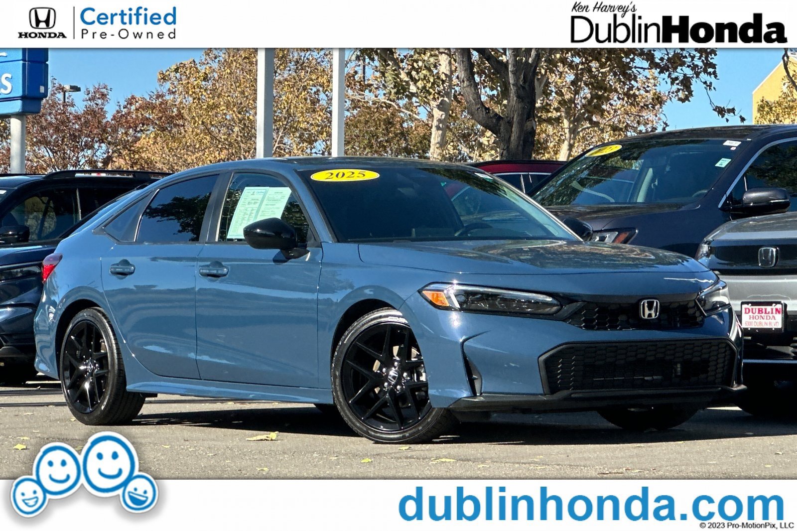 Certified 2025 Honda Civic Sport