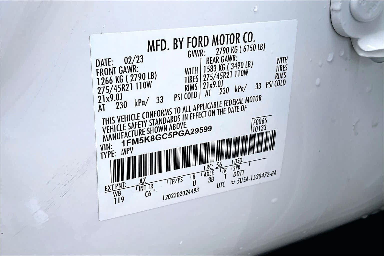 Used 2023 Ford Explorer ST w/ Equipment Group 401A AWD/4WD image 37