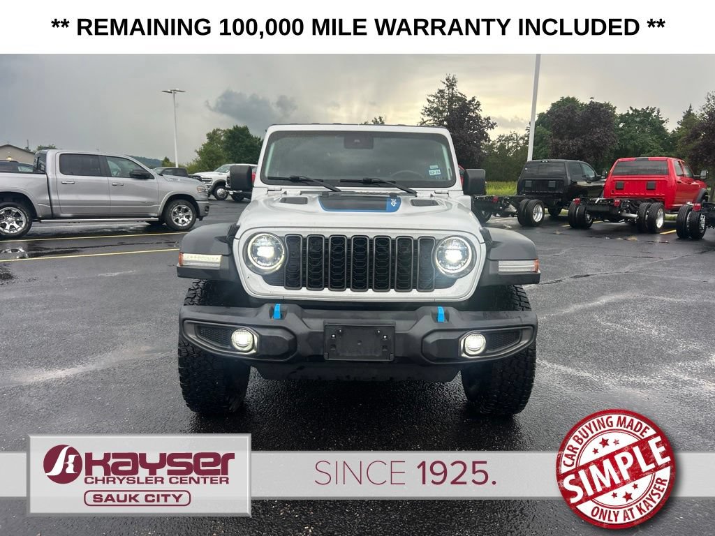 Certified 2024 Jeep Wrangler Unlimited Rubicon 4xe AWD/4WD image 3