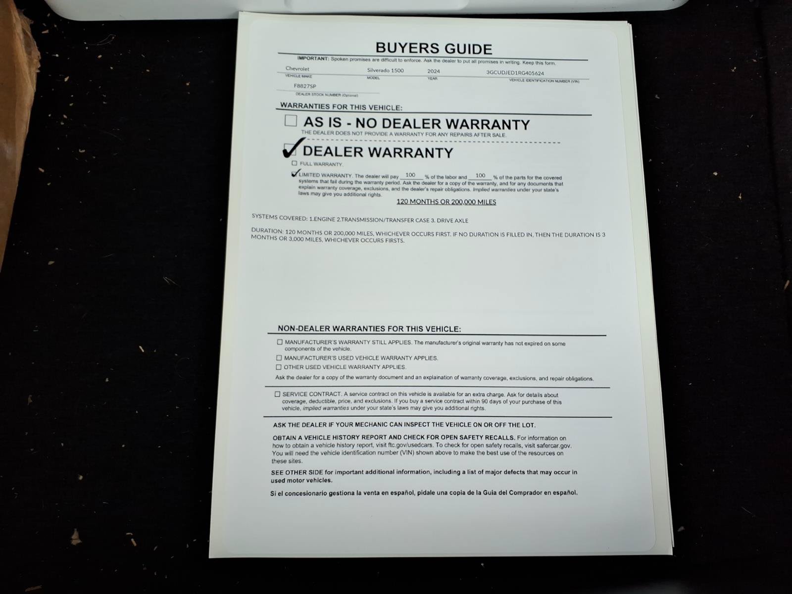 Used 2024 Chevrolet Silverado 1500 High Country w/ High Country Premium Package AWD/4WD image 36