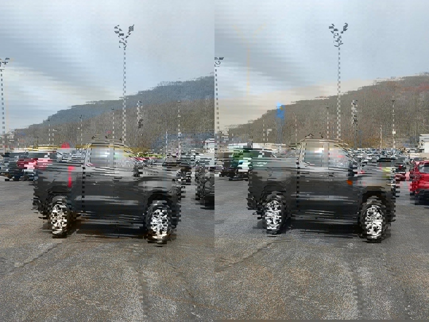 Used 2021 Chevrolet Silverado 1500 Custom w/ LPO, Dark Essentials Package image 3