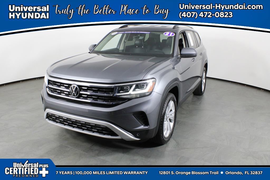 Used 2021 Volkswagen Atlas SE