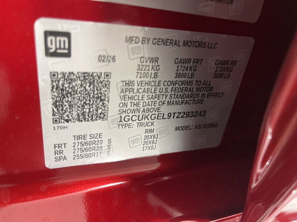 New 2026 Chevrolet Silverado 1500 LTZ image 25