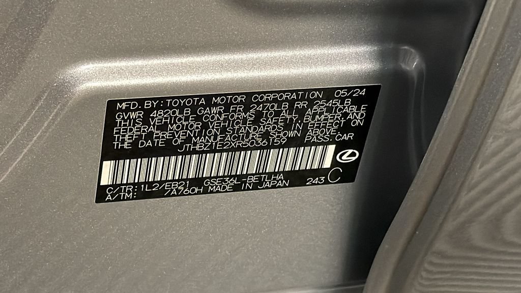 Certified 2024 Lexus IS 350 F Sport w/ Navigation Package AWD/4WD image 34