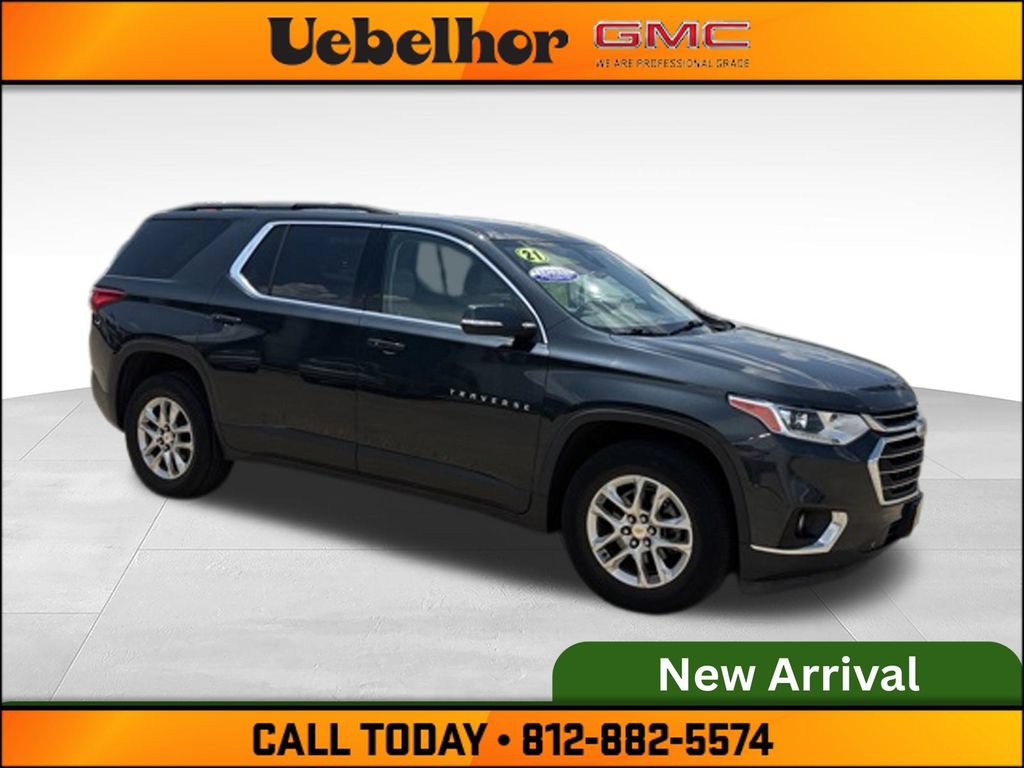 Used 2021 Chevrolet Traverse LT w/ LPO, Cargo Package AWD/4WD image 2
