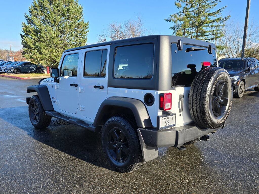 Used 2016 Jeep Wrangler Unlimited Sport w/ Quick Order Package 23S AWD/4WD image 5