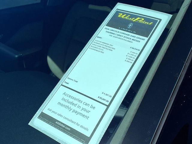 New 2026 Lincoln Corsair Grand Touring w/ Jet Appearance Package image 16