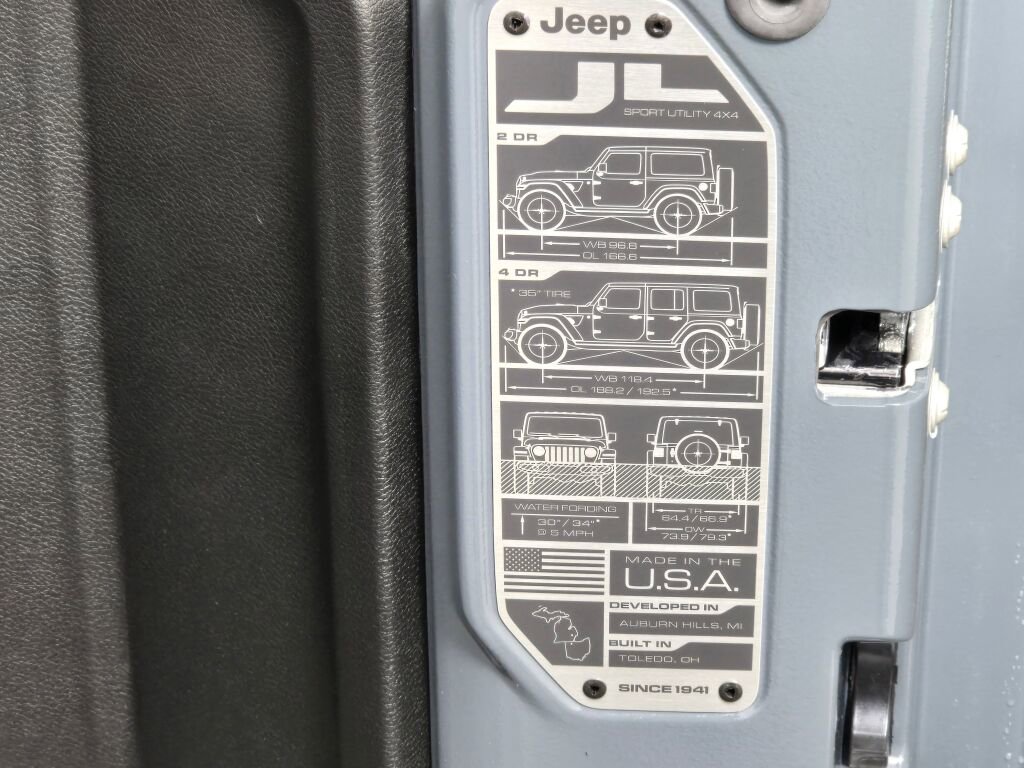 New 2026 Jeep Wrangler Sport image 36