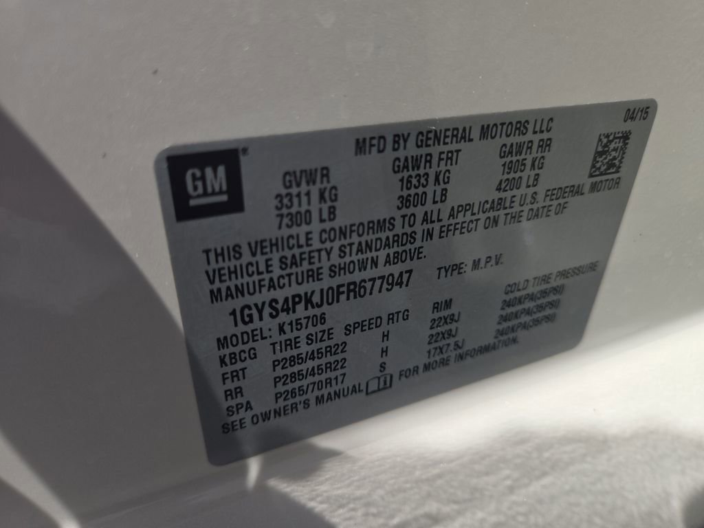 Used 2015 Cadillac Escalade Platinum image 48