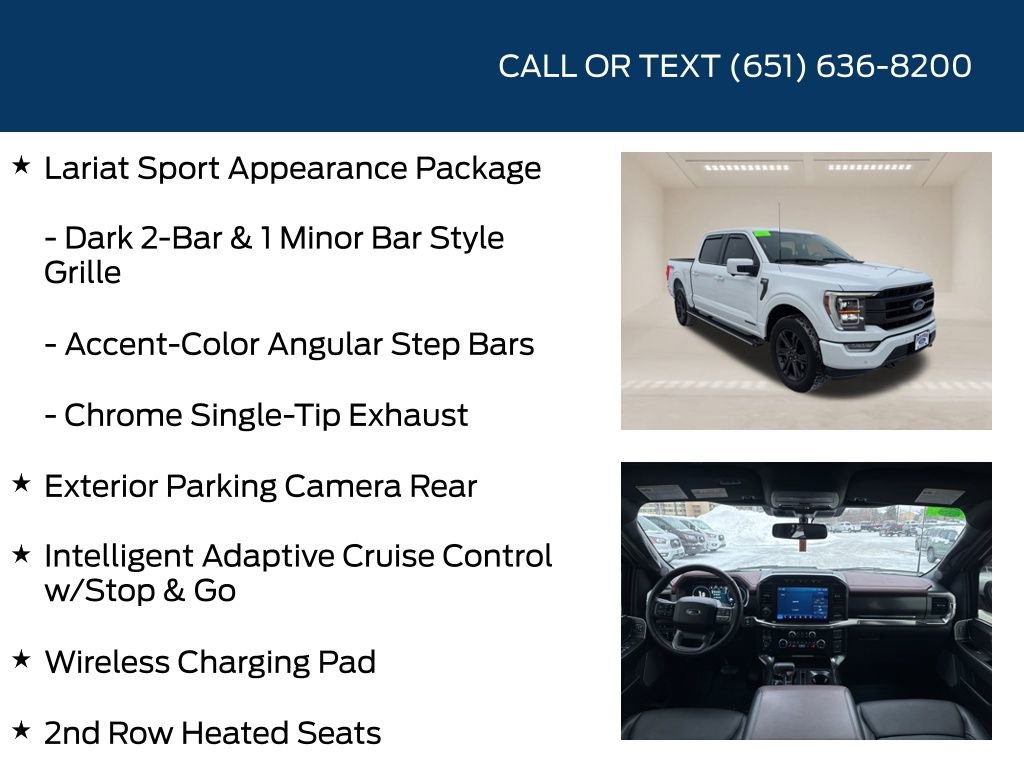 Used 2023 Ford F150 Lariat w/ Equipment Group 502A High image 25