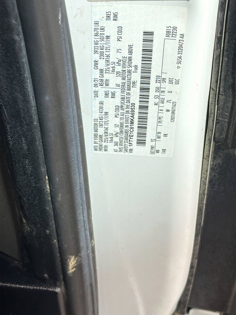 Used 2021 Ford Transit 150 Medium Roof w/ Load Area Protection Package RWD image 29