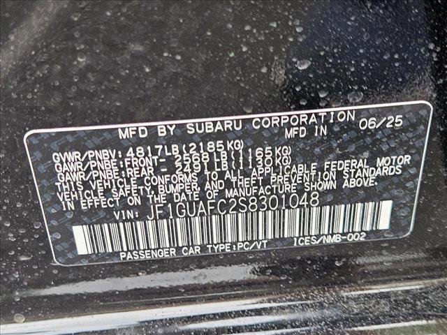 New 2025 Subaru Impreza 2.0i Sport image 17