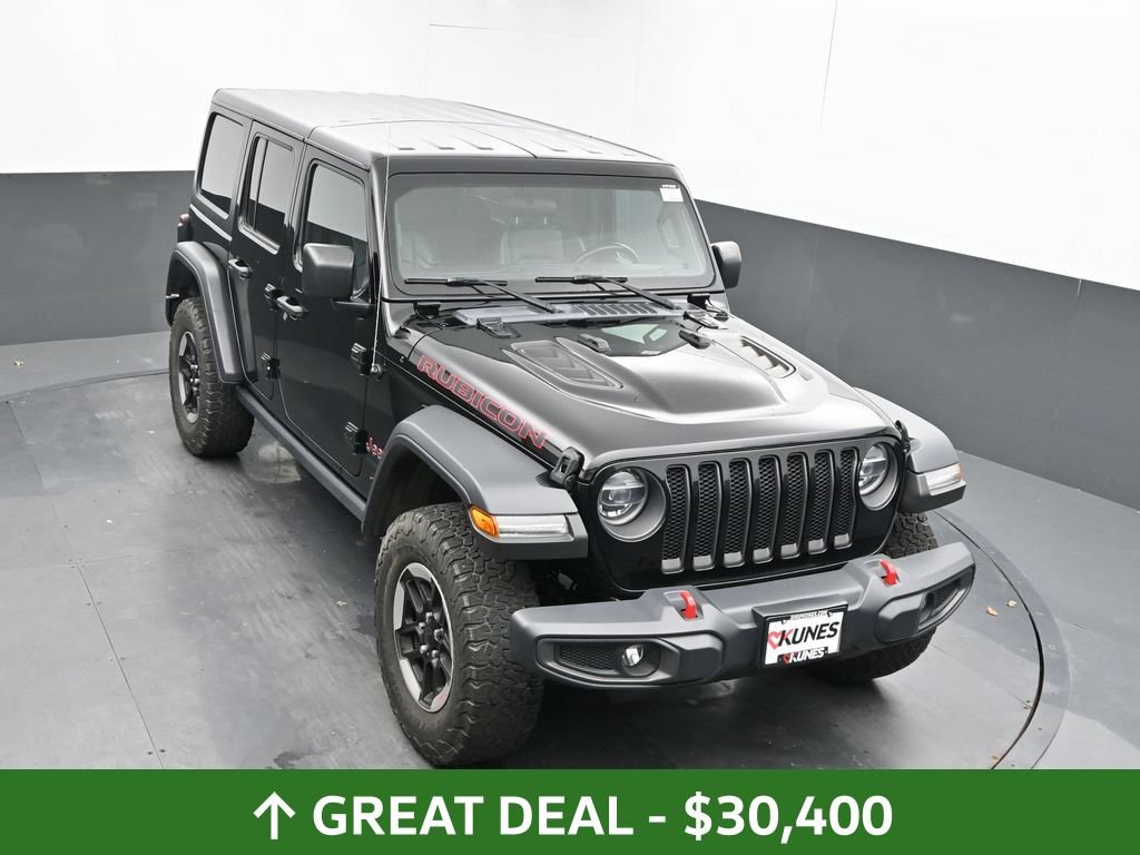 Used 2021 Jeep Wrangler Unlimited Rubicon w/ LED Lighting Group AWD/4WD image 39