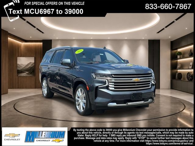 Used 2021 Chevrolet Tahoe High Country