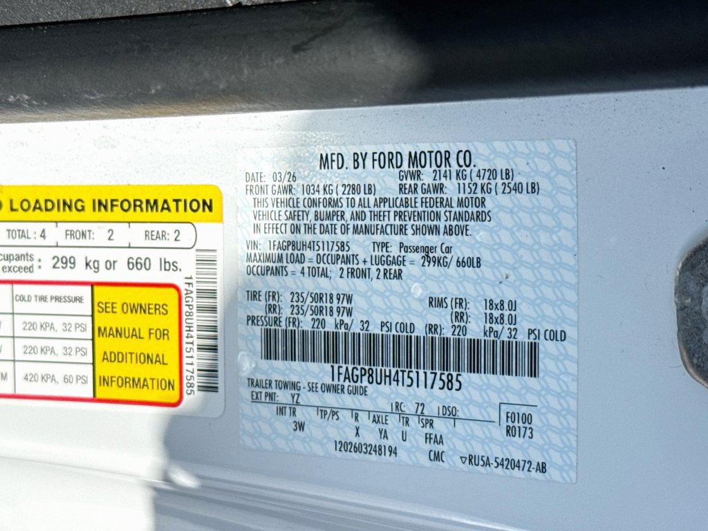 Used 2026 Ford Mustang Premium RWD image 37
