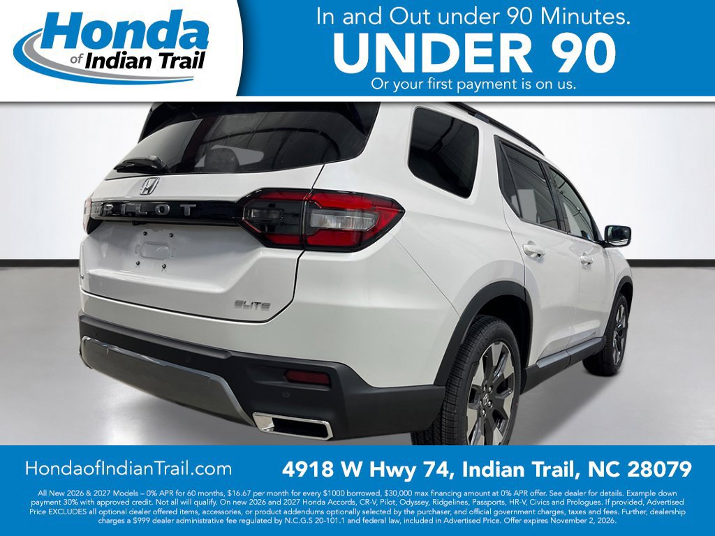 New 2026 Honda Pilot Elite image 3