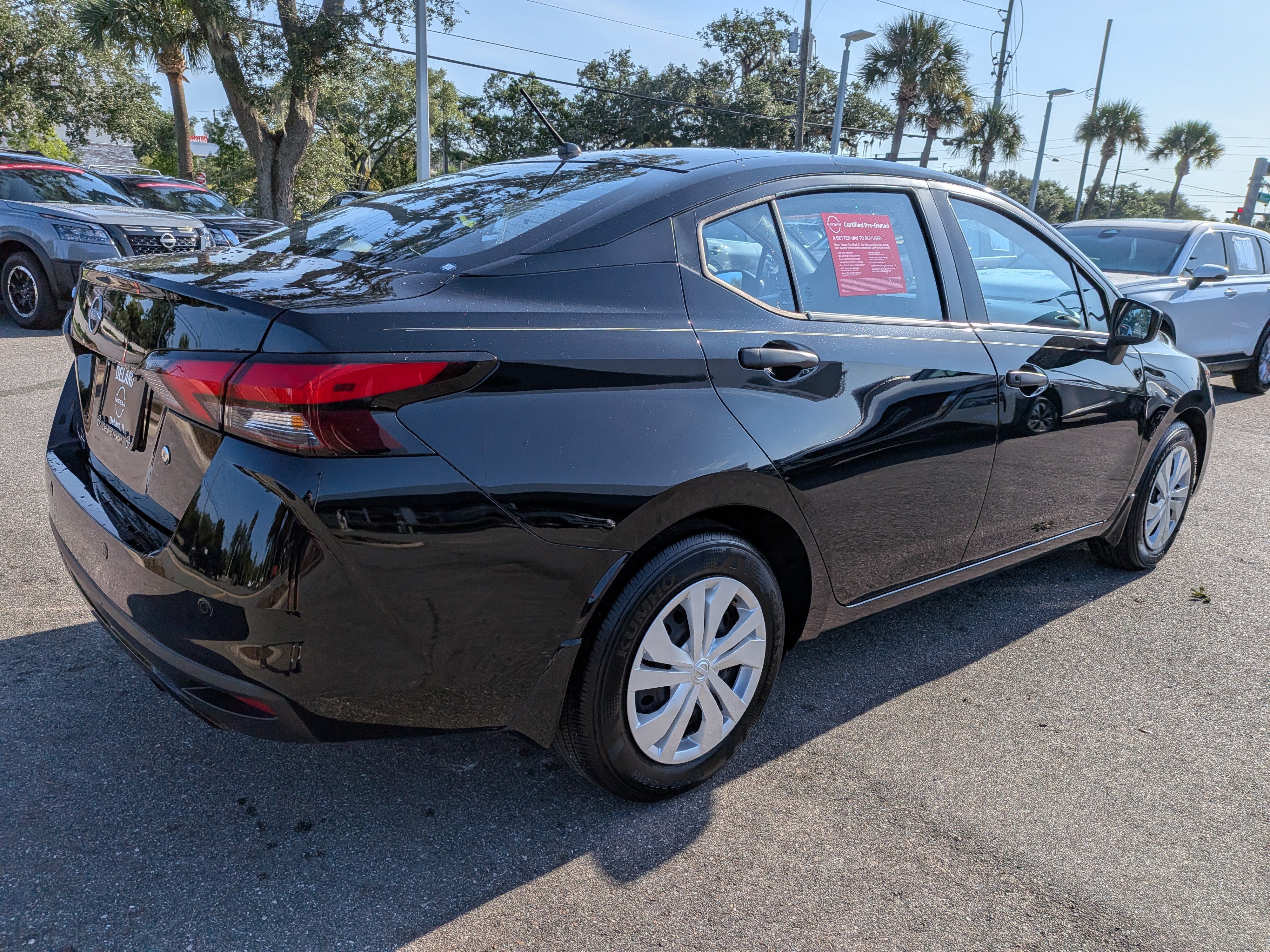 Certified 2024 Nissan Versa S w/ Trunk Package FWD image 4