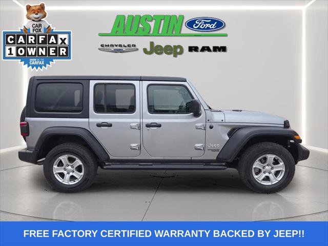 Certified 2018 Jeep Wrangler Unlimited Sport S image 6