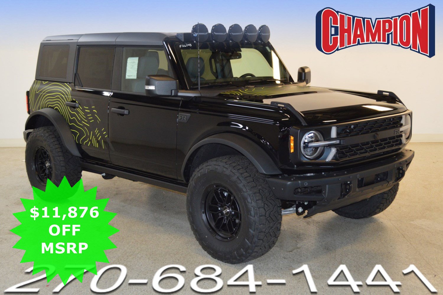 New 2025 Ford Bronco Badlands AWD/4WD image 1