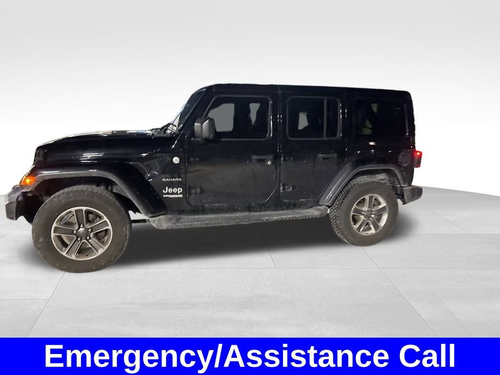 Used 2021 Jeep Wrangler Unlimited Sahara w/ Uconnect 4C Nav & Sound Group image 18