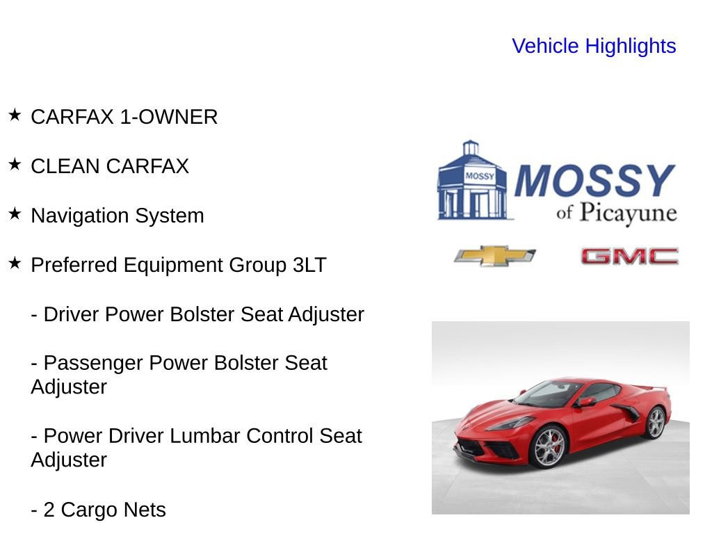 Used 2023 Chevrolet Corvette Stingray Premium Conv w/ Z51 Performance Package image 11