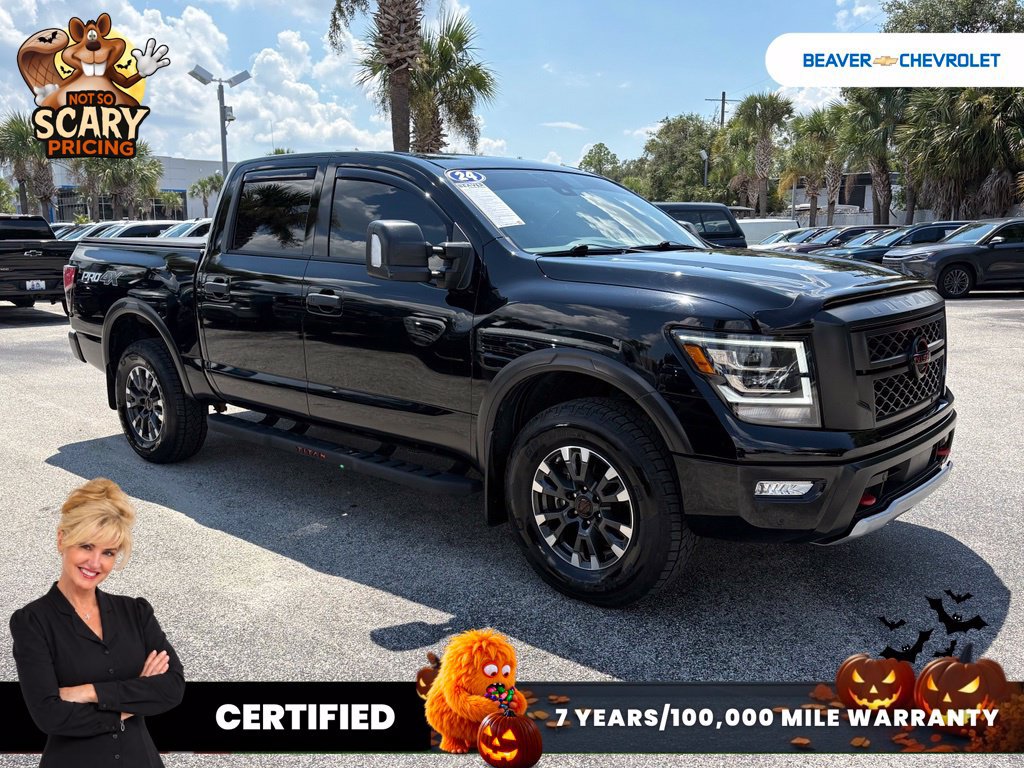Used 2024 Nissan Titan PRO-4X w/ Pro-4x Convenience Package AWD/4WD image 9