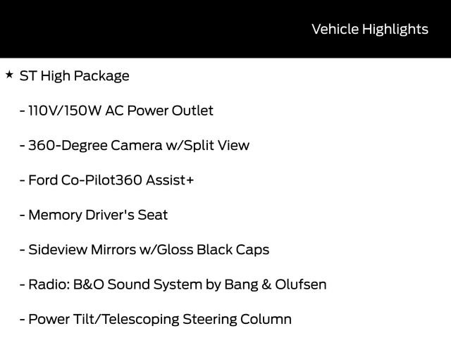 Used 2023 Ford Explorer ST w/ Equipment Group 401A AWD/4WD image 3