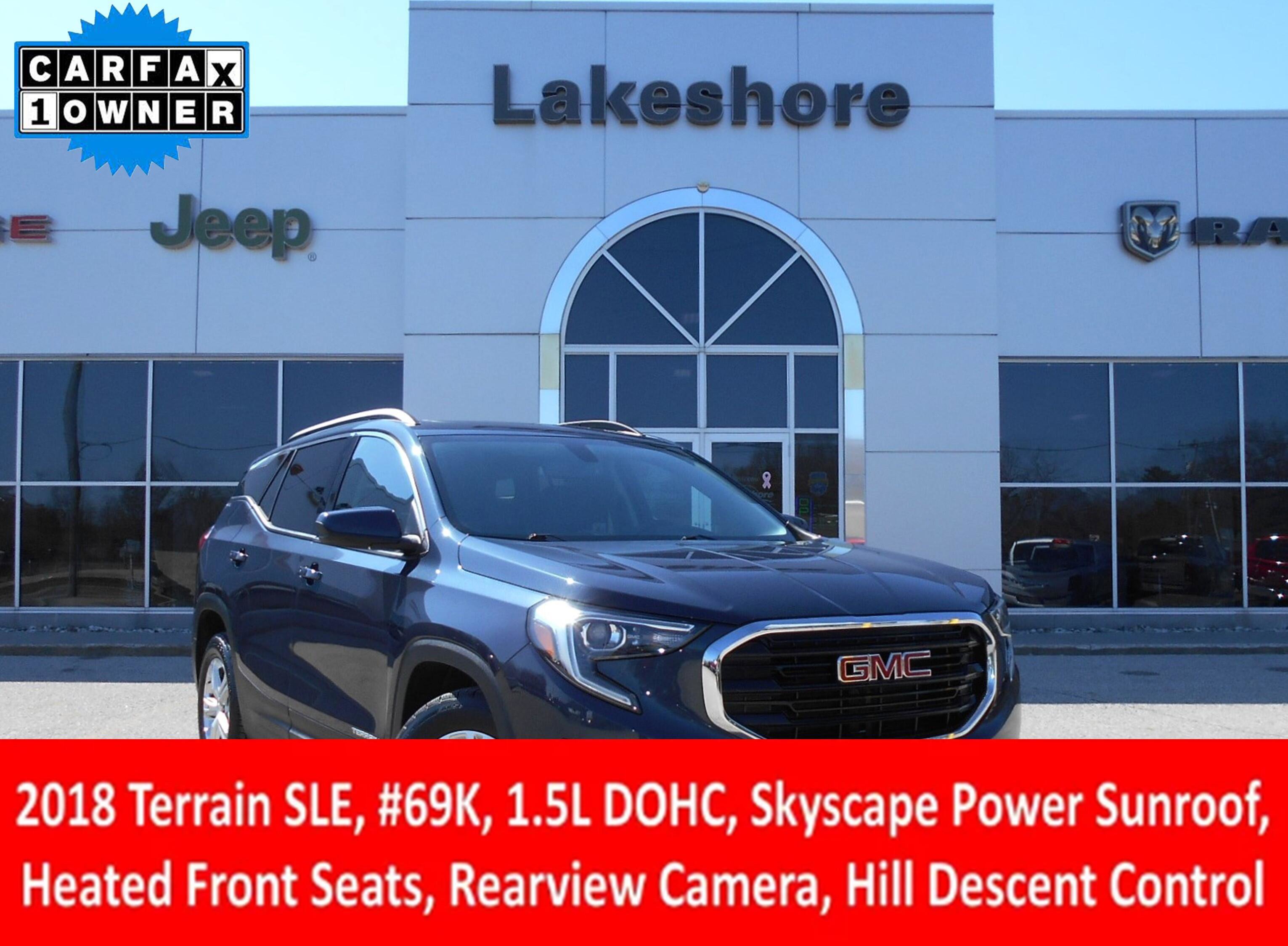 Used 2018 GMC Terrain SLE w/ Driver Convenience Package
