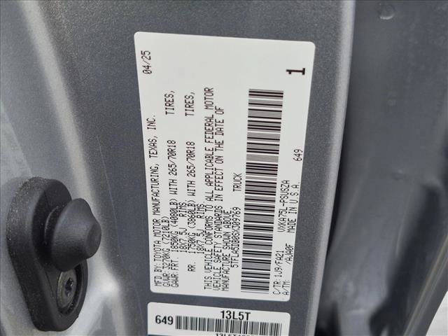 Certified 2025 Toyota Tundra SR5 w/ SR5 Convenience Package AWD/4WD image 24
