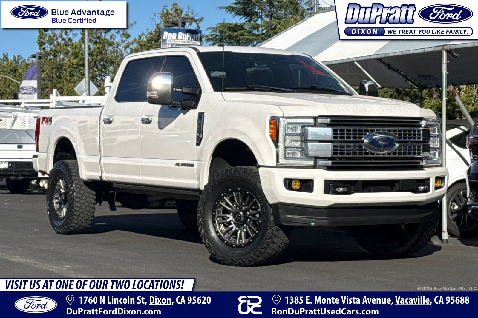 Certified 2017 Ford F250 Platinum w/ Platinum Ultimate Package