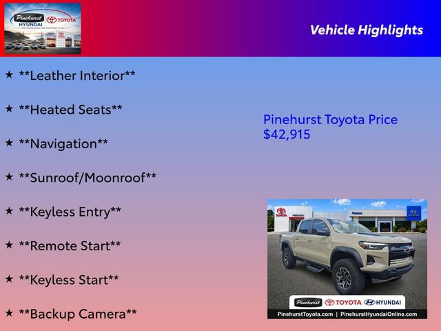 Used 2023 Chevrolet Colorado ZR2 w/ ZR2 Convenience Package III AWD/4WD image 30