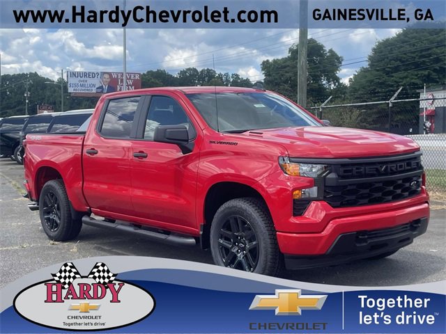New 2025 Chevrolet Silverado 1500 Custom w/ Turbomax Blackout Package