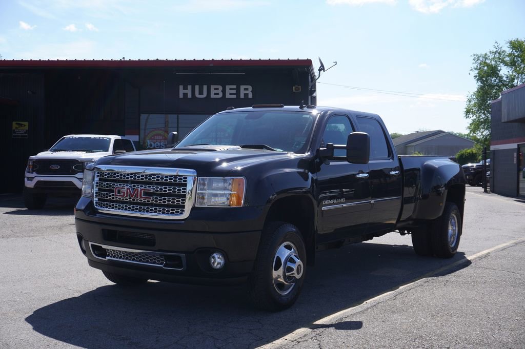 Used 2014 GMC Sierra 3500 Denali w/ Snow Plow Prep Package AWD/4WD image 3