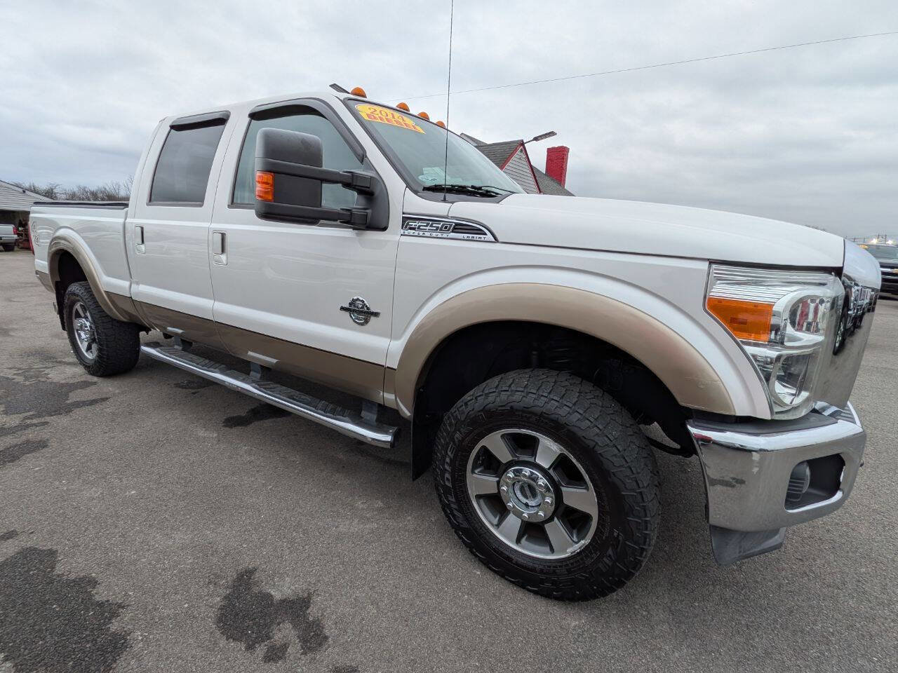 Used 2014 Ford F250 Lariat w/ Snow Plow Prep Package image 5
