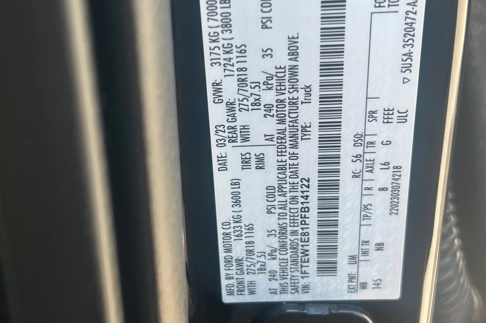 Used 2023 Ford F150 Tremor w/ Equipment Group 402A High AWD/4WD image 25