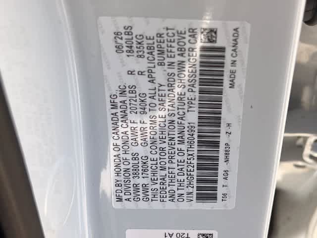 Certified 2026 Honda Civic Sport image 22