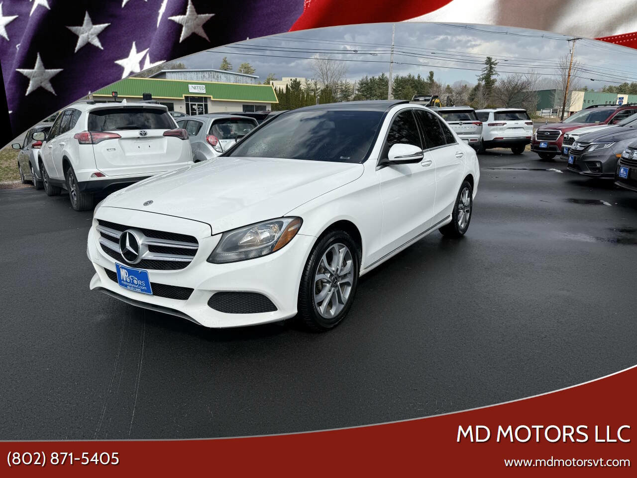 Used 2018 Mercedes-Benz C 300 C 300 4MATIC AWD 4dr Sedan image 1