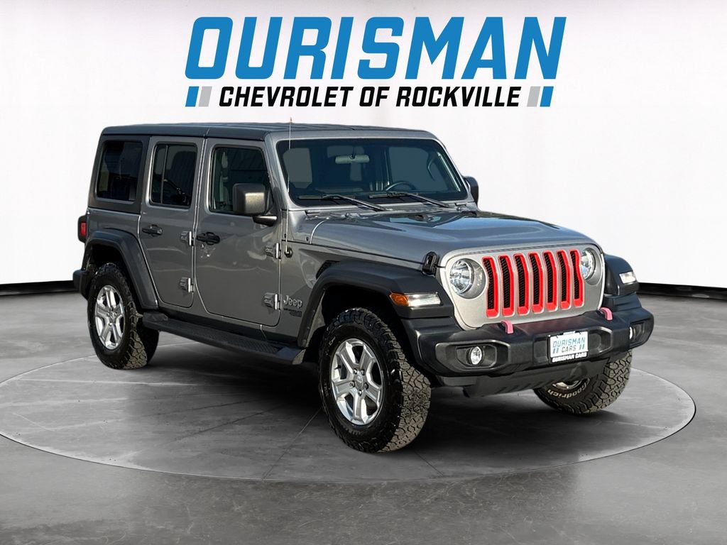 Used 2020 Jeep Wrangler Unlimited Sport S AWD/4WD image 1