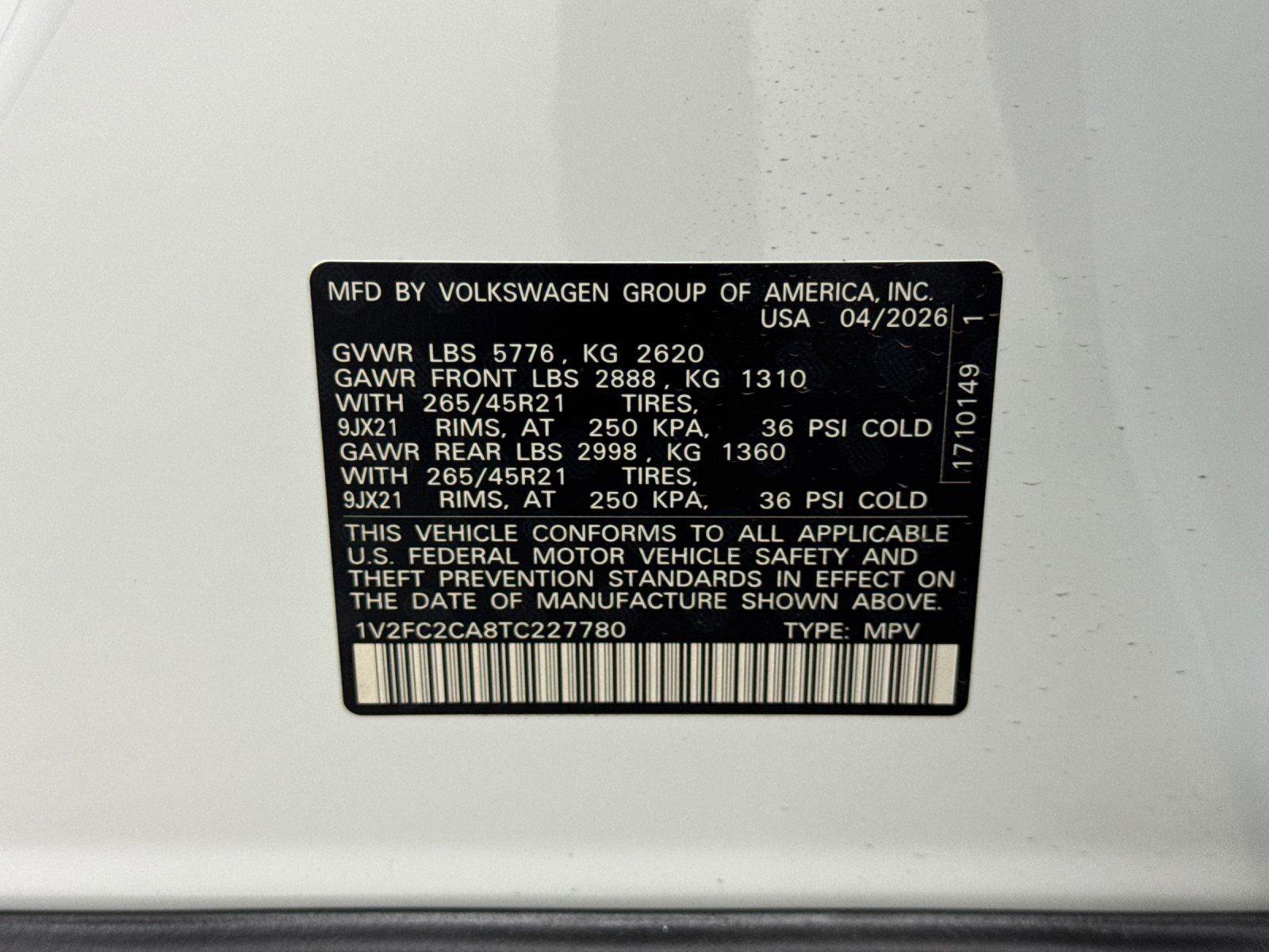 New 2026 Volkswagen Atlas Cross Sport SEL Premium R-Line AWD/4WD image 28