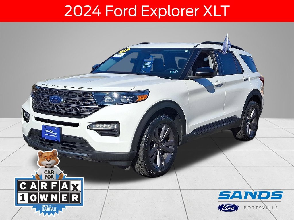 Certified 2024 Ford Explorer XLT w/ Equipment Group 202A