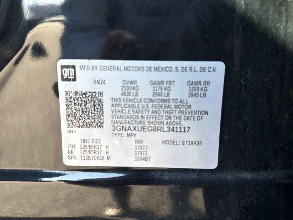 Used 2024 Chevrolet Equinox LT AWD/4WD image 32