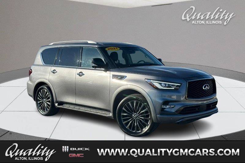 Used 2021 INFINITI QX80 Premium Select w/ Cargo Package