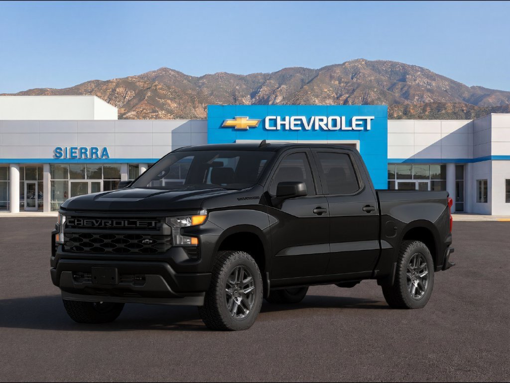 New 2026 Chevrolet Silverado 1500 Custom w/ LPO, Dark Essentials Package