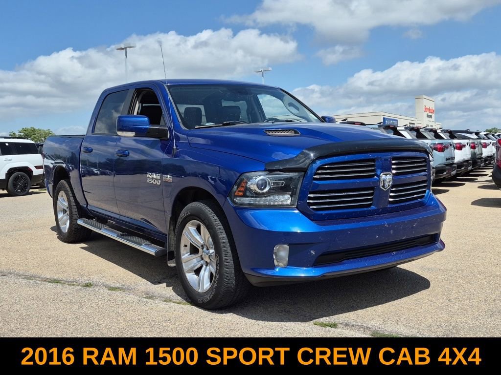 Used 2016 RAM 1500 Sport w/ Sport Premium Group AWD/4WD image 1