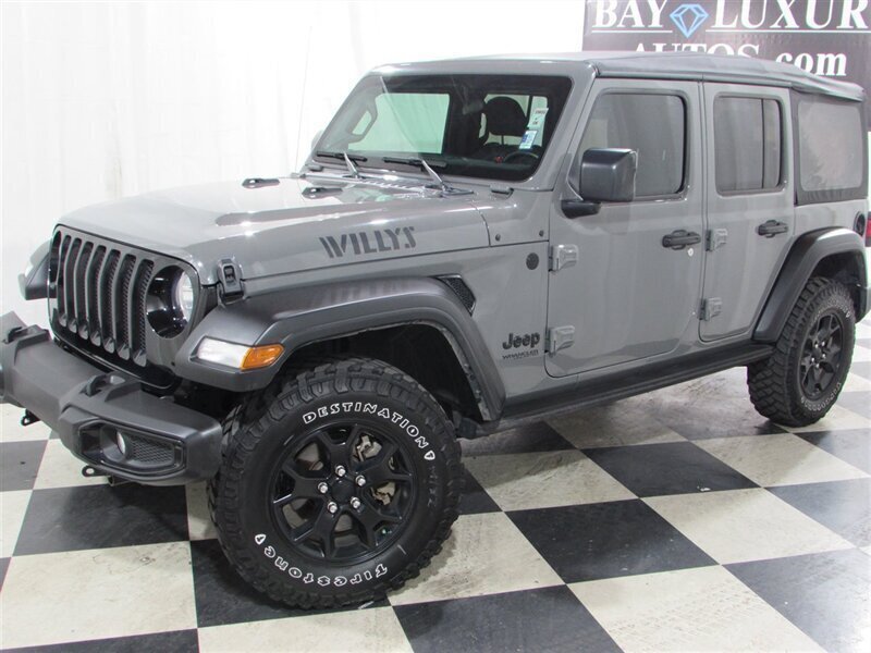 Used 2021 Jeep Wrangler Unlimited Sport AWD/4WD image 10