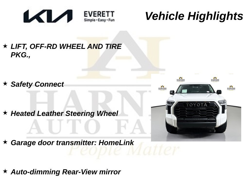 Used 2024 Toyota Tundra Limited w/ TRD Off-Road Package AWD/4WD image 37