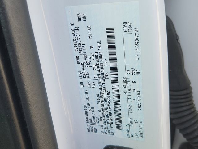 Certified 2021 Ford F150 XL w/ Equipment Group 101A High image 19