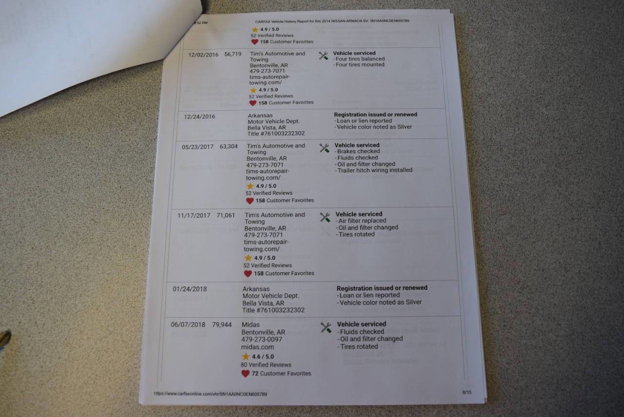 Used 2014 Nissan Armada SV image 57