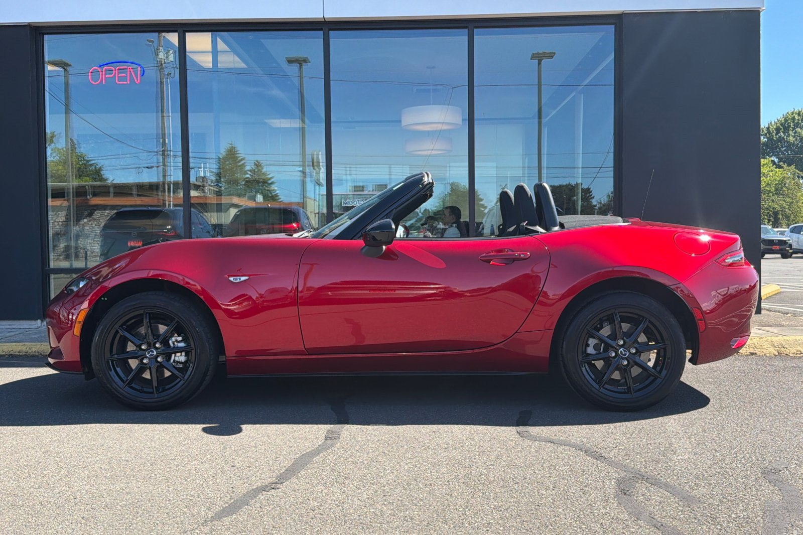Certified 2024 MAZDA MX-5 Miata Sport w/ Weather Package RWD image 9